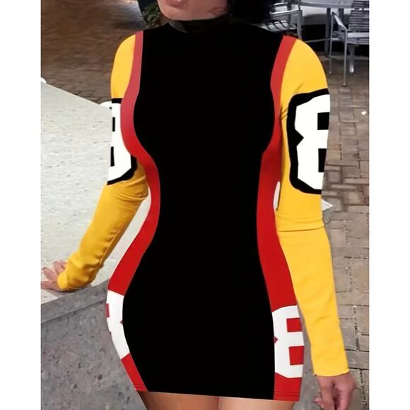 Copied - Jersey Dress Mini Size L - Picture 1 of 5